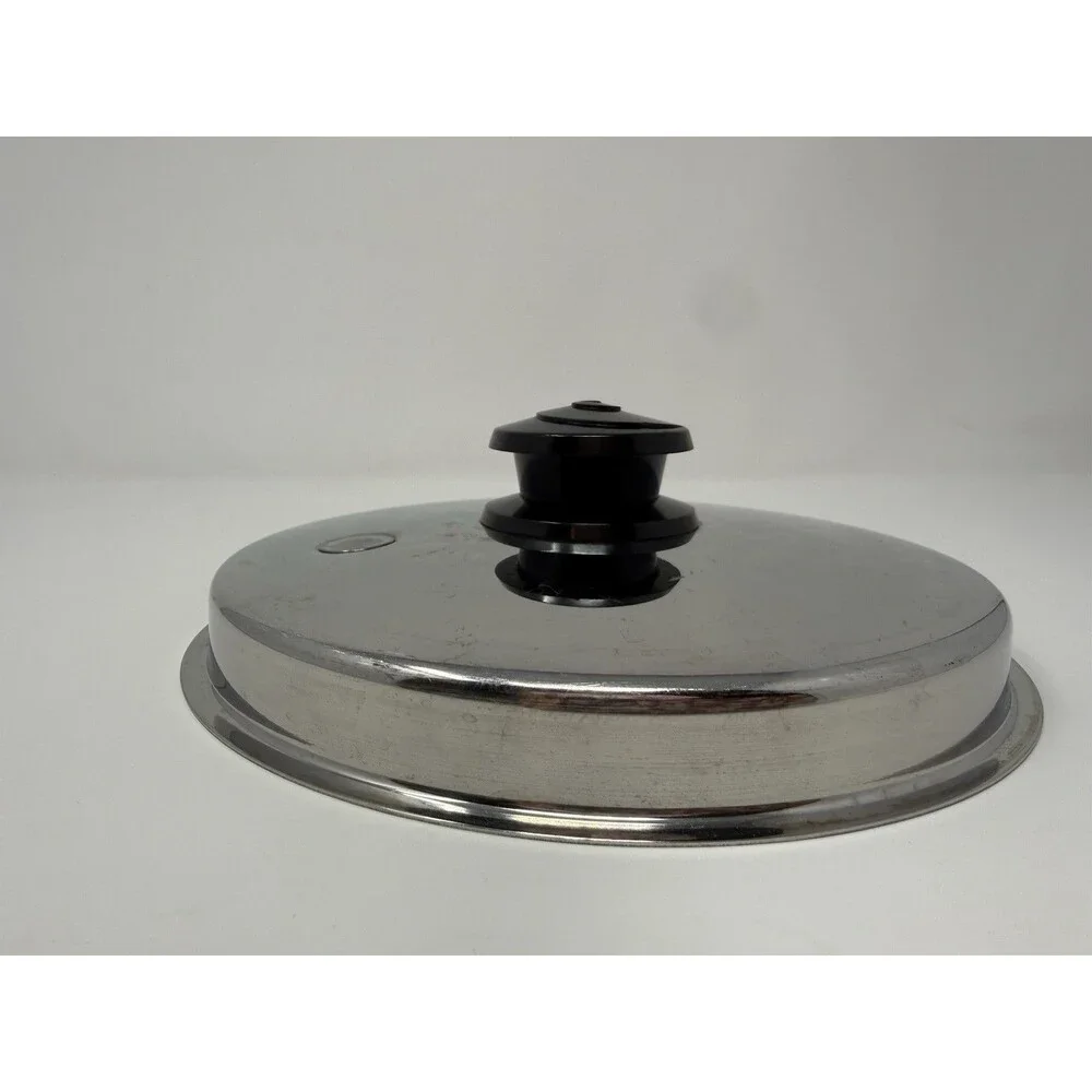Saladmaster Vapo Steam Vented Lid Only Replacement 7.75” Stainless Steel
